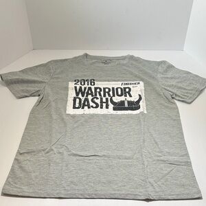 Gray Warrior Dash Finisher T-Shirt